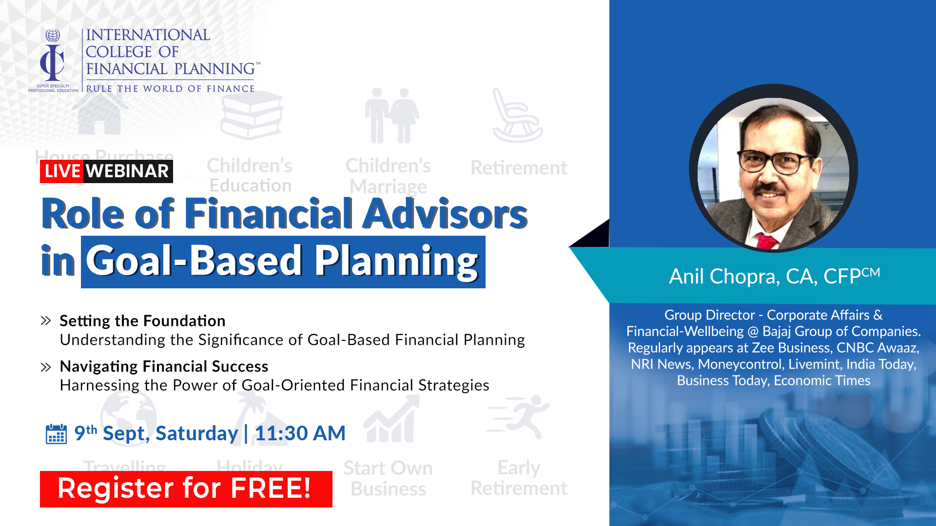 role of financial advisor in goal-based planning